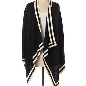 St John Collection navy blue cardigan